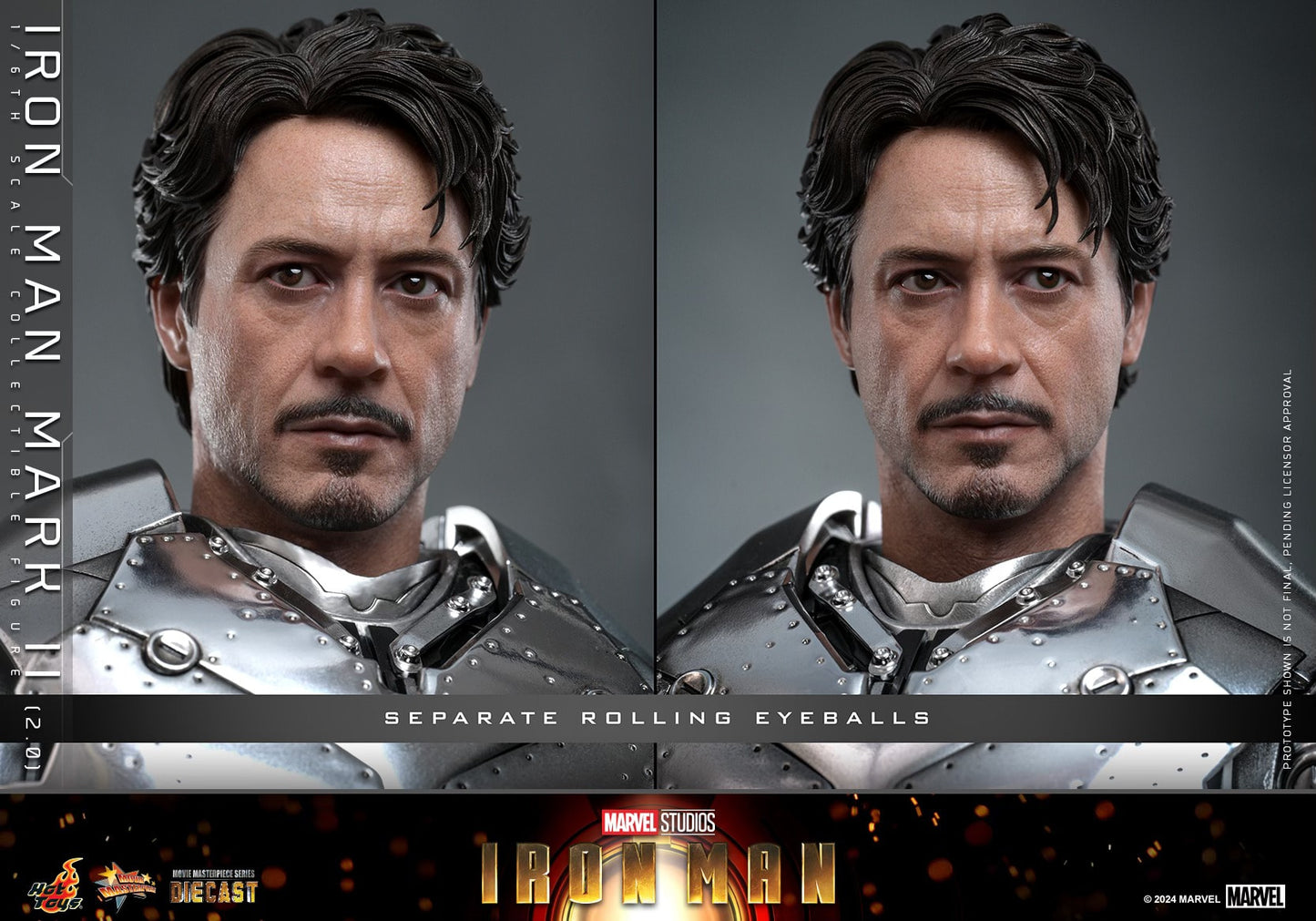 Hot Toys MMS733D59 Ironman 1 [Ironman Mark 2] 1/6 Scale Collectible Figure