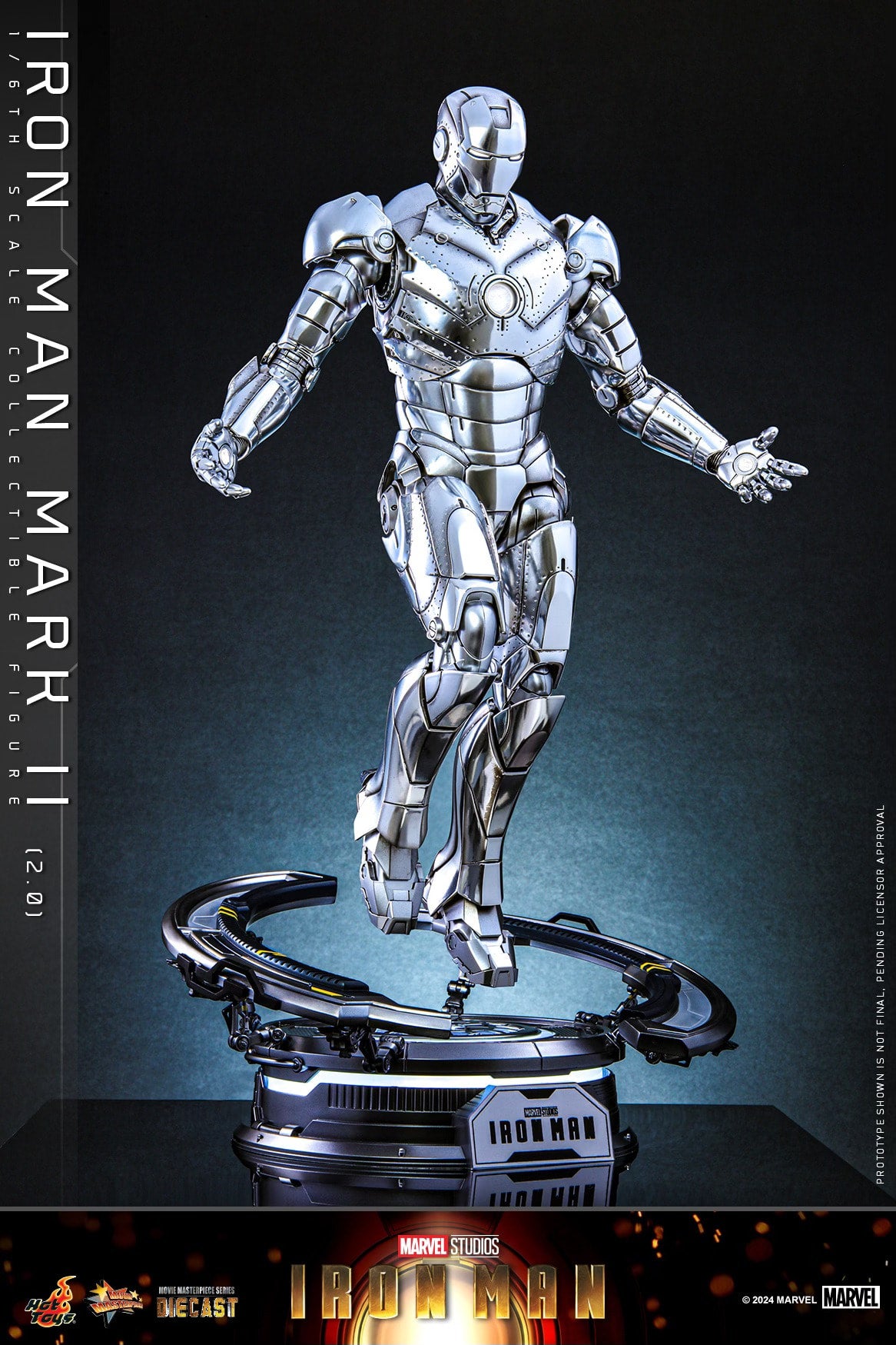 Hot Toys MMS733D59 Ironman 1 [Ironman Mark 2] 1/6 Scale Collectible Figure