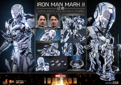 Hot Toys MMS733D59 Ironman 1 [Ironman Mark 2] 1/6 Scale Collectible Figure