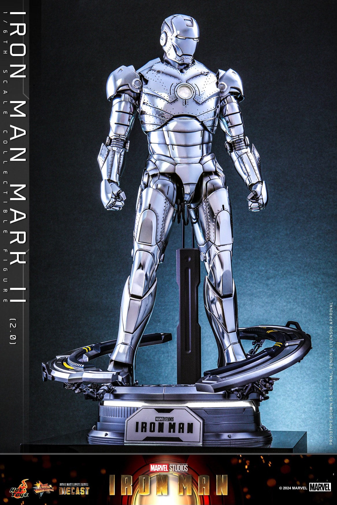 Hot Toys MMS733D59 Ironman 1 [Ironman Mark 2] 1/6 Scale Collectible Figure