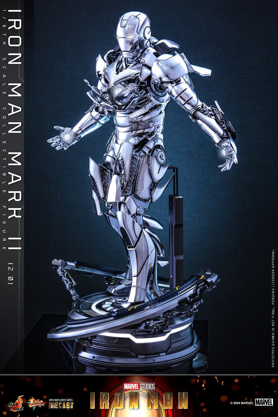 Hot Toys MMS733D59 Ironman 1 [Ironman Mark 2] 1/6 Scale Collectible Figure