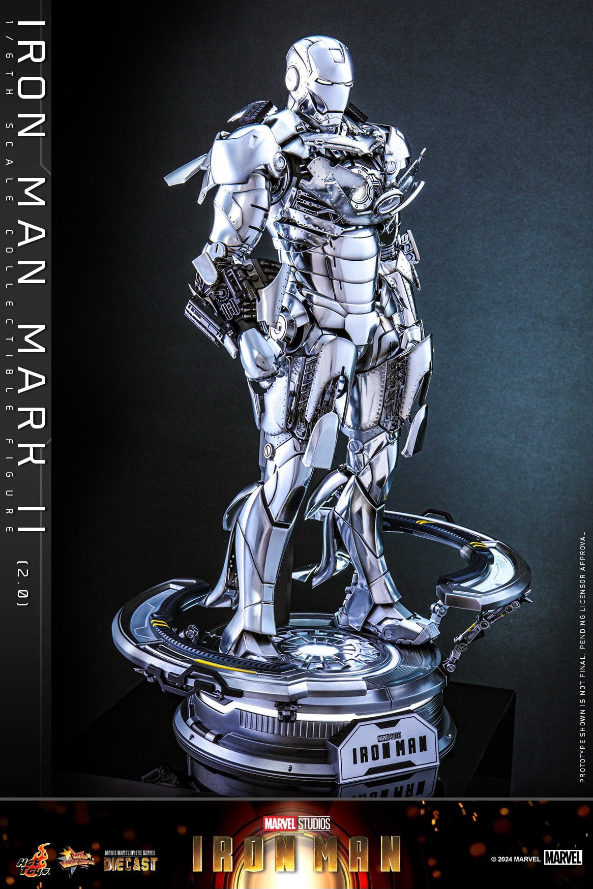 Hot Toys MMS733D59 Ironman 1 [Ironman Mark 2] 1/6 Scale Collectible Figure