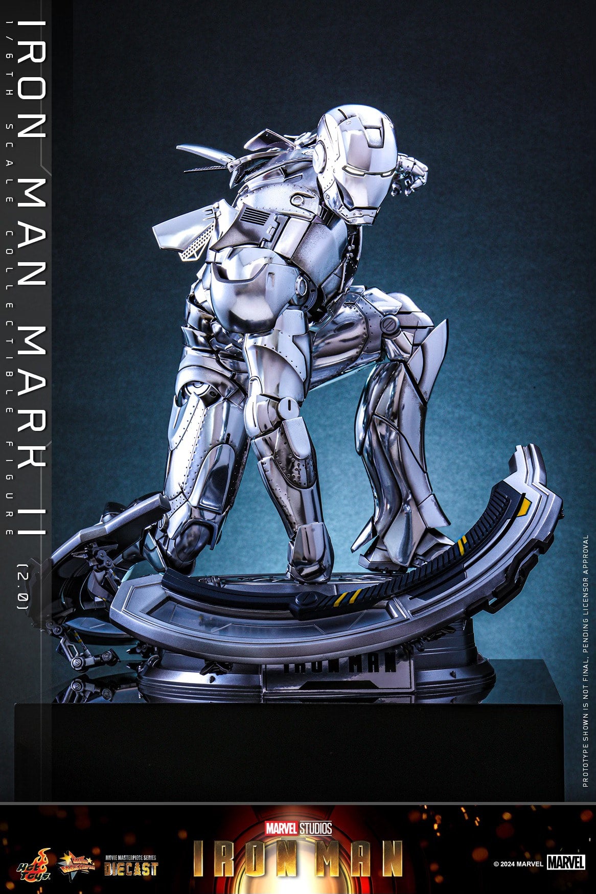 Hot Toys MMS733D59 Ironman 1 [Ironman Mark 2] 1/6 Scale Collectible Figure