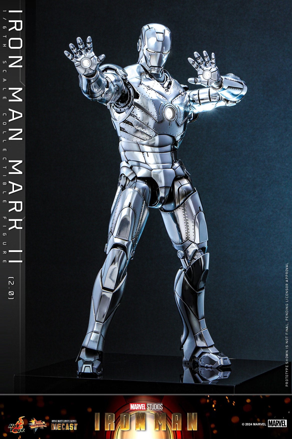 Hot Toys MMS733D59 Ironman 1 [Ironman Mark 2] 1/6 Scale Collectible Figure