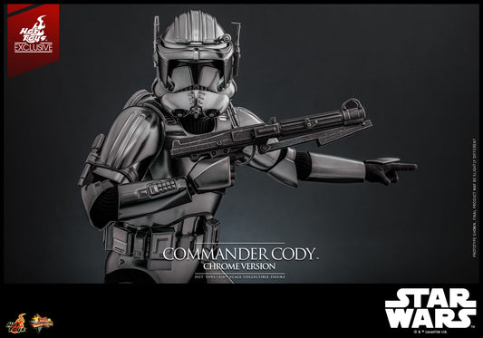 (Preorder) Hot Toys MMS734 Star Wars III [ROTS – Commander Cody](Chrome Version) 1/6 Scale Collectible Figure