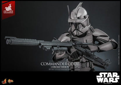 (Preorder) Hot Toys MMS734 Star Wars III [ROTS – Commander Cody](Chrome Version) 1/6 Scale Collectible Figure