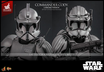 (Preorder) Hot Toys MMS734 Star Wars III [ROTS – Commander Cody](Chrome Version) 1/6 Scale Collectible Figure