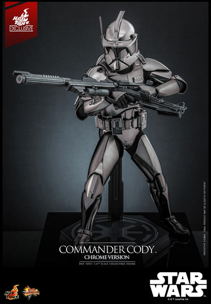 (Preorder) Hot Toys MMS734 Star Wars III [ROTS – Commander Cody](Chrome Version) 1/6 Scale Collectible Figure