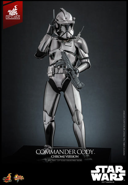 (Preorder) Hot Toys MMS734 Star Wars III [ROTS – Commander Cody](Chrome Version) 1/6 Scale Collectible Figure