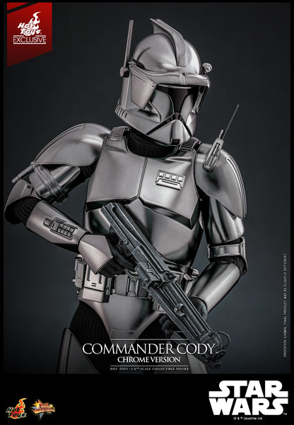 (Preorder) Hot Toys MMS734 Star Wars III [ROTS – Commander Cody](Chrome Version) 1/6 Scale Collectible Figure