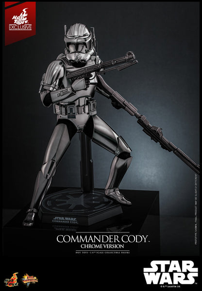 (Preorder) Hot Toys MMS734 Star Wars III [ROTS – Commander Cody](Chrome Version) 1/6 Scale Collectible Figure