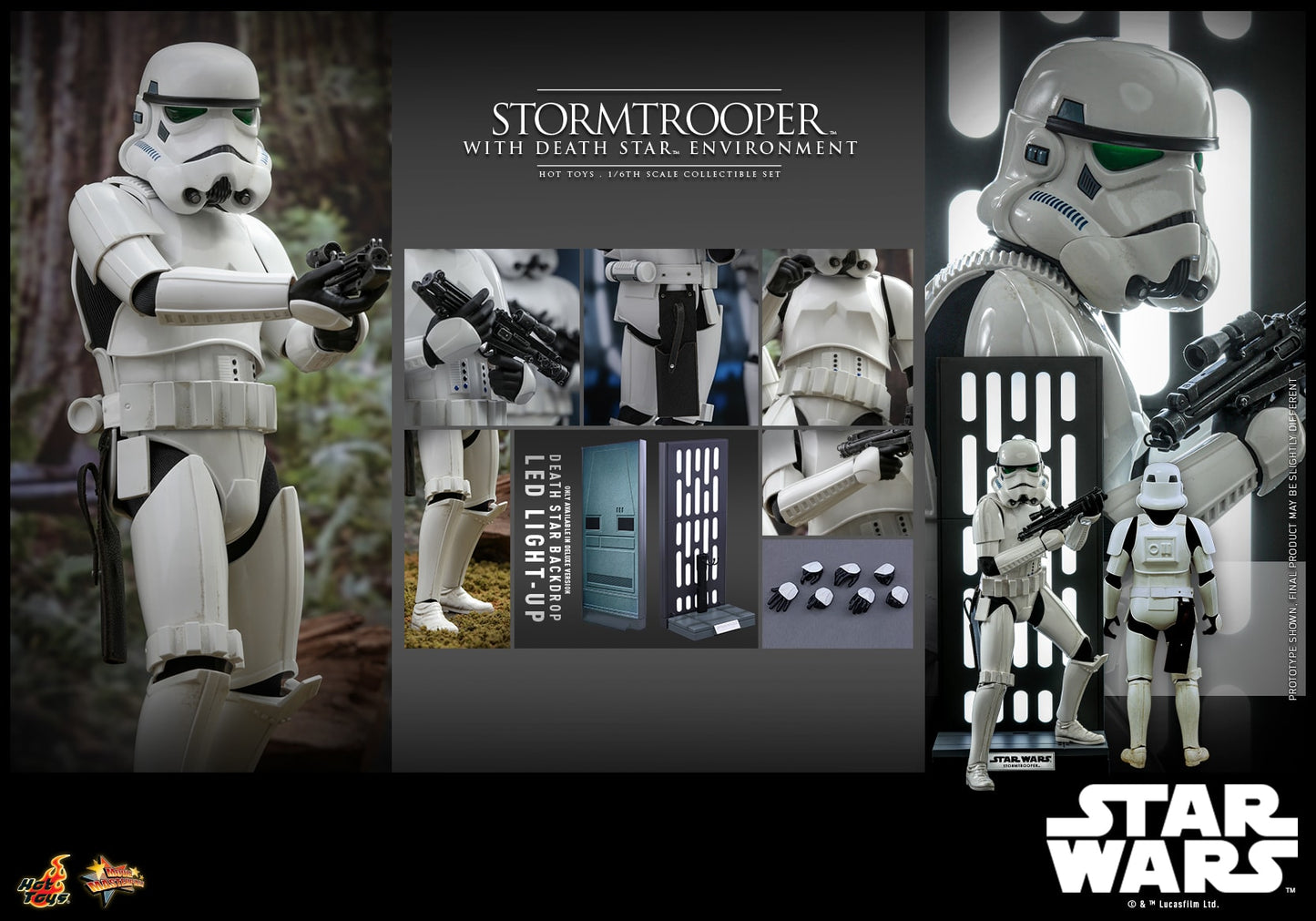(Preorder) Hot Toys MMS736 [Stormtrooper with Death Star] 1/6 Scale Collectible Figure