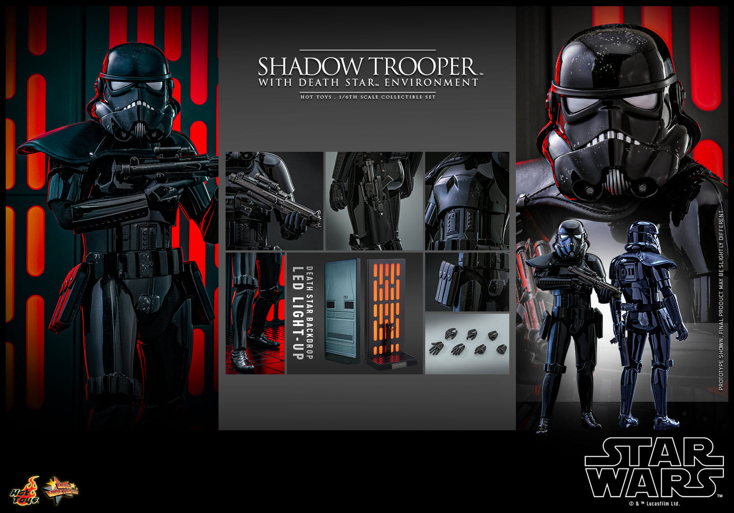 (Preorder) Hot Toys MMS737 Star Wars [Shadow Trooper] 1/6 Scale Collectible Figure