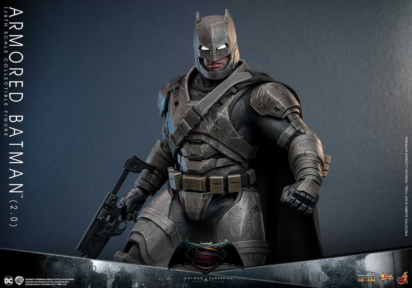 (Preorder) Hot Toys MMS742D62 Batman V Superman Dawn Of Justice [Armored Batman (2.0)] 1/6 Scale Collectible Figure