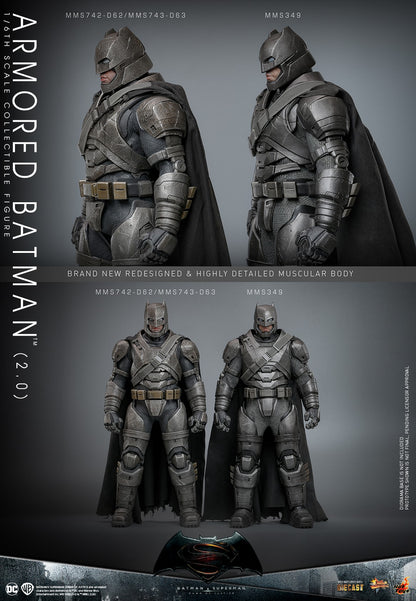 (Preorder) Hot Toys MMS742D62 Batman V Superman Dawn Of Justice [Armored Batman (2.0)] 1/6 Scale Collectible Figure