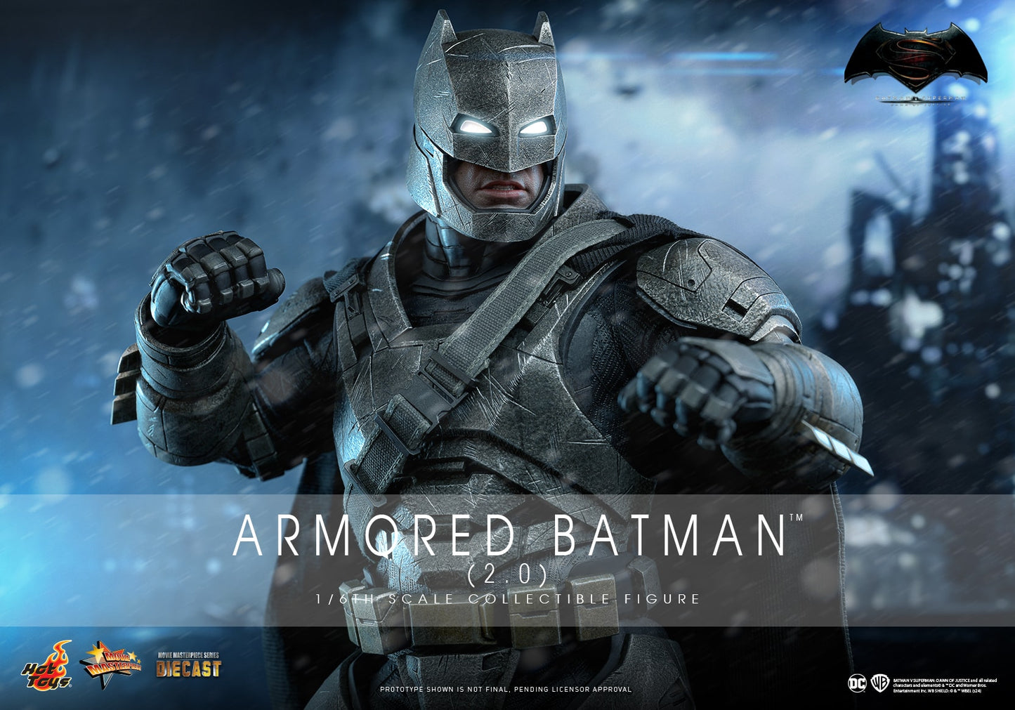 (Preorder) Hot Toys MMS742D62 Batman V Superman Dawn Of Justice [Armored Batman (2.0)] 1/6 Scale Collectible Figure
