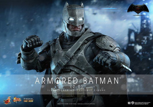 (Preorder) Hot Toys MMS742D62 Batman V Superman Dawn Of Justice [Armored Batman (2.0)] 1/6 Scale Collectible Figure
