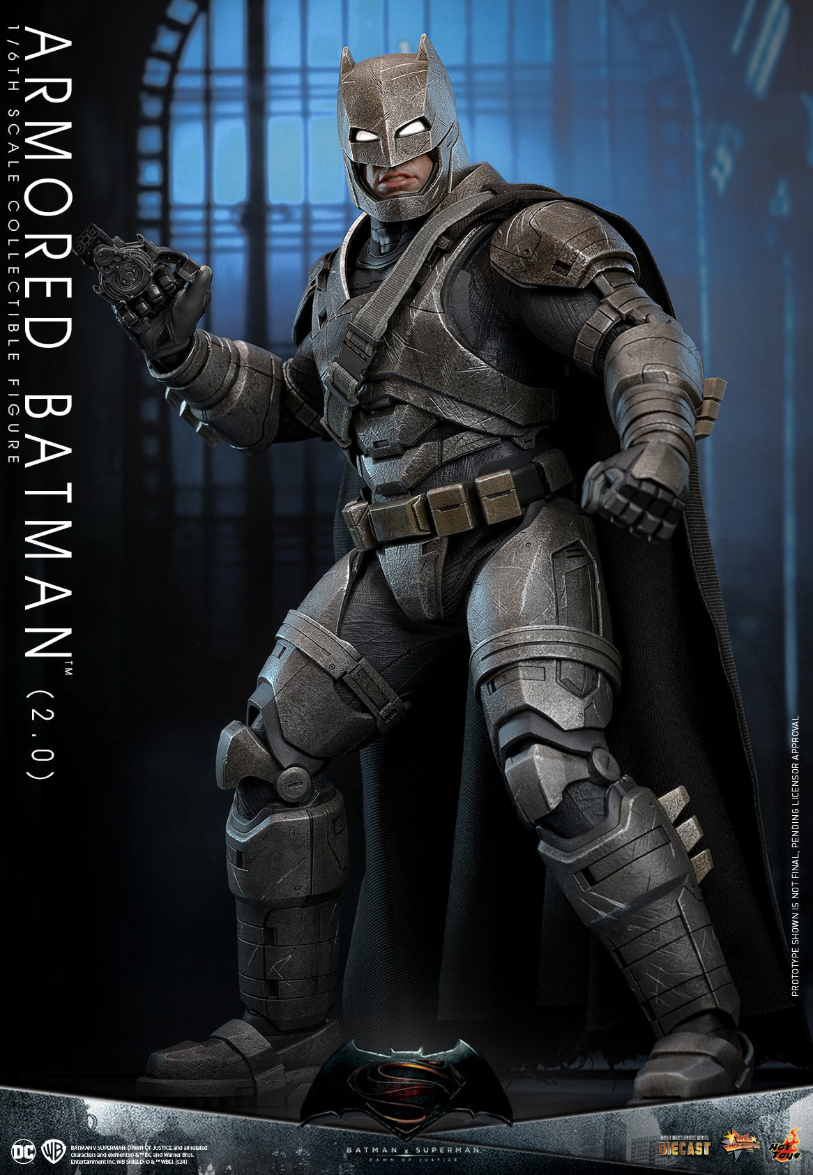(Preorder) Hot Toys MMS742D62 Batman V Superman Dawn Of Justice [Armored Batman (2.0)] 1/6 Scale Collectible Figure