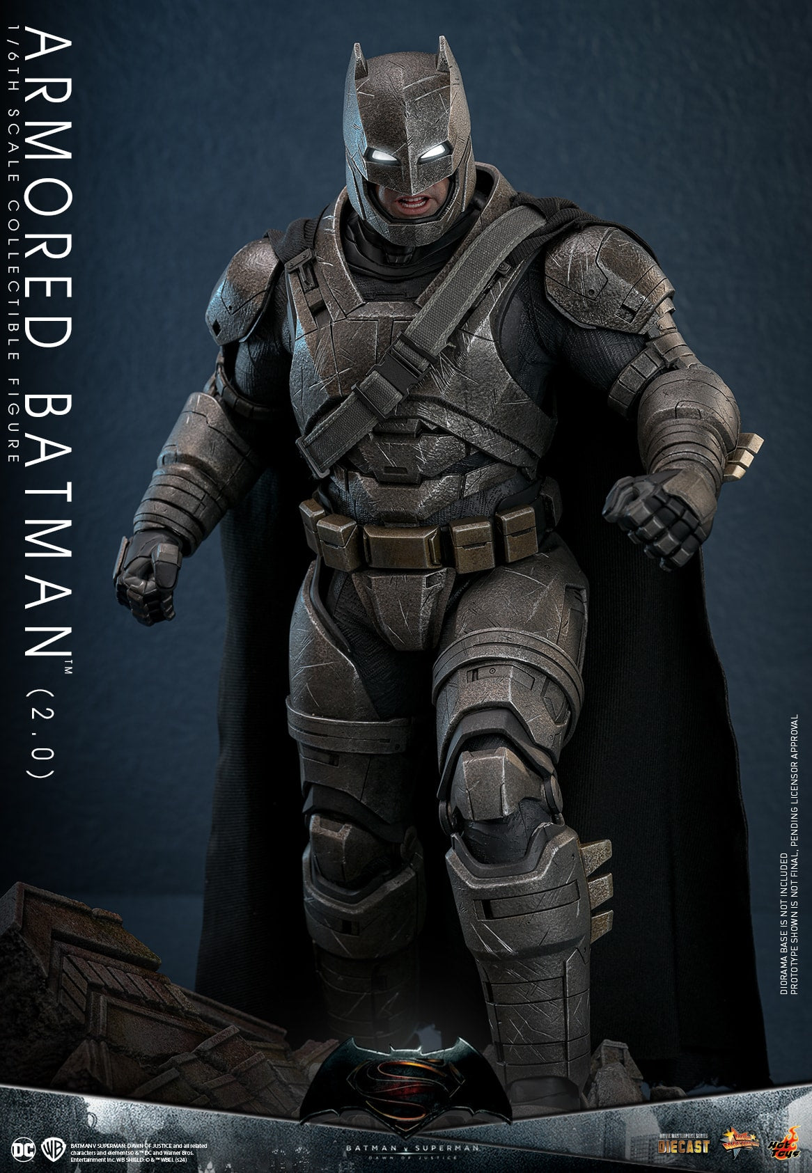 (Preorder) Hot Toys MMS742D62 Batman V Superman Dawn Of Justice [Armored Batman (2.0)] 1/6 Scale Collectible Figure