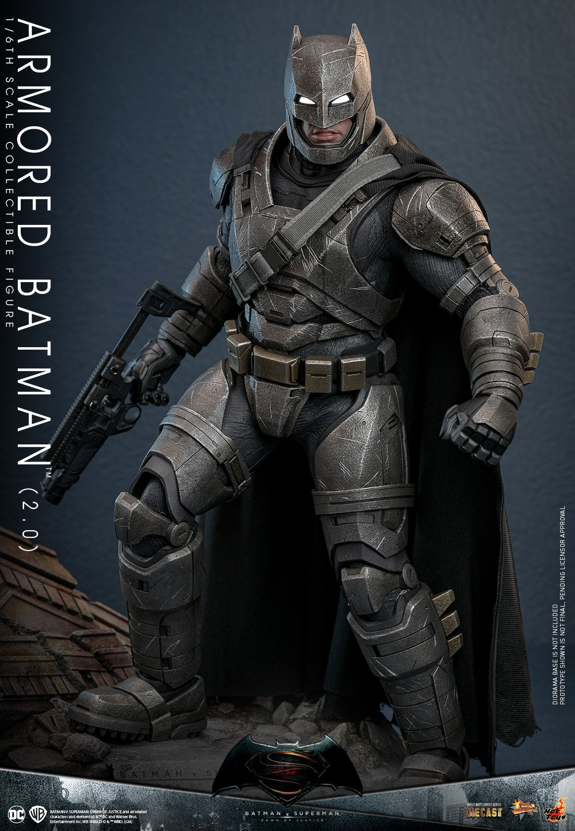 (Preorder) Hot Toys MMS742D62 Batman V Superman Dawn Of Justice [Armored Batman (2.0)] 1/6 Scale Collectible Figure