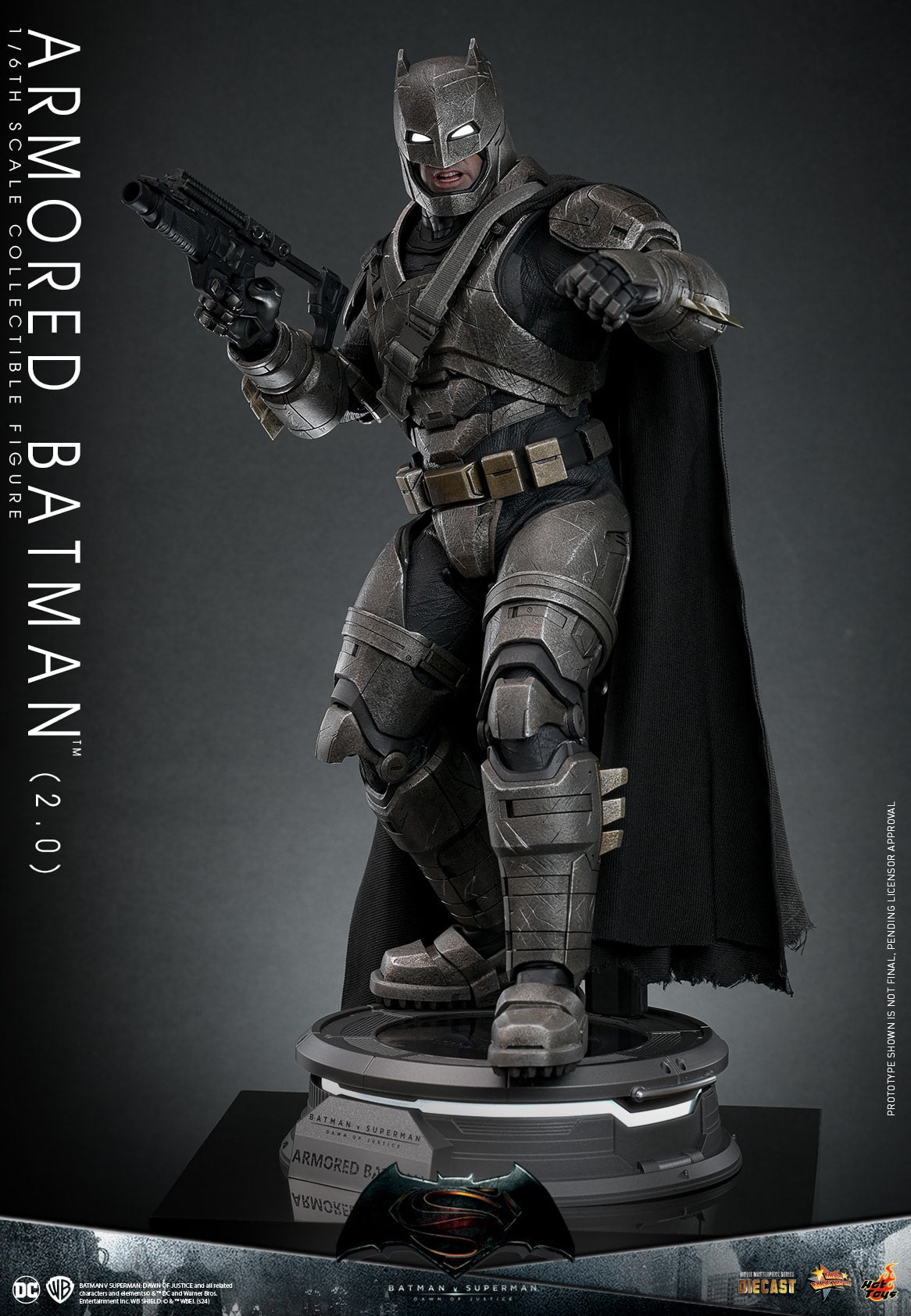 (Preorder) Hot Toys MMS742D62 Batman V Superman Dawn Of Justice [Armored Batman (2.0)] 1/6 Scale Collectible Figure