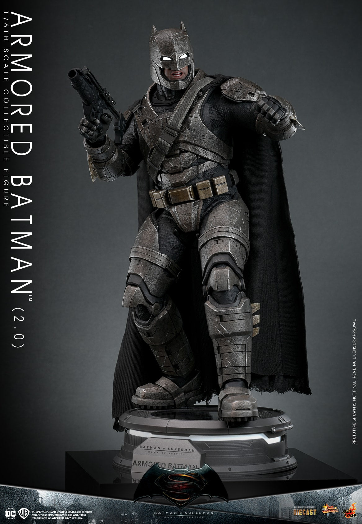 (Preorder) Hot Toys MMS742D62 Batman V Superman Dawn Of Justice [Armored Batman (2.0)] 1/6 Scale Collectible Figure