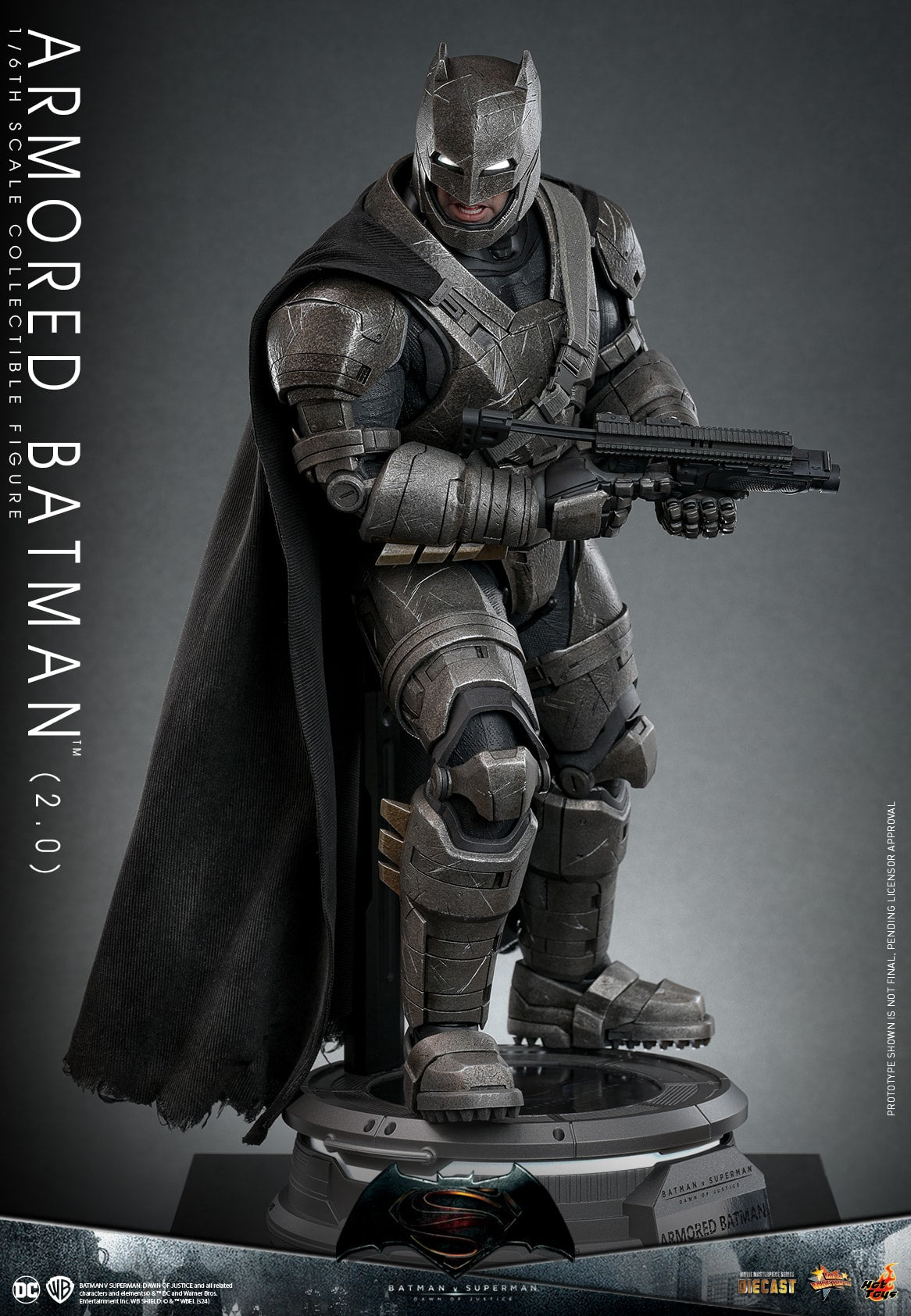 (Preorder) Hot Toys MMS742D62 Batman V Superman Dawn Of Justice [Armored Batman (2.0)] 1/6 Scale Collectible Figure