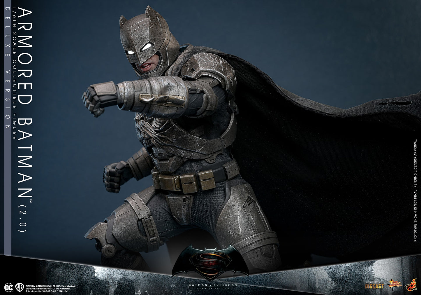 (Preorder) Hot Toys MMS743D63 Batman V Superman Dawn Of Justice [Armored Batman (2.0)] (Deluxe Version) 1/6 Scale Collectible Figure