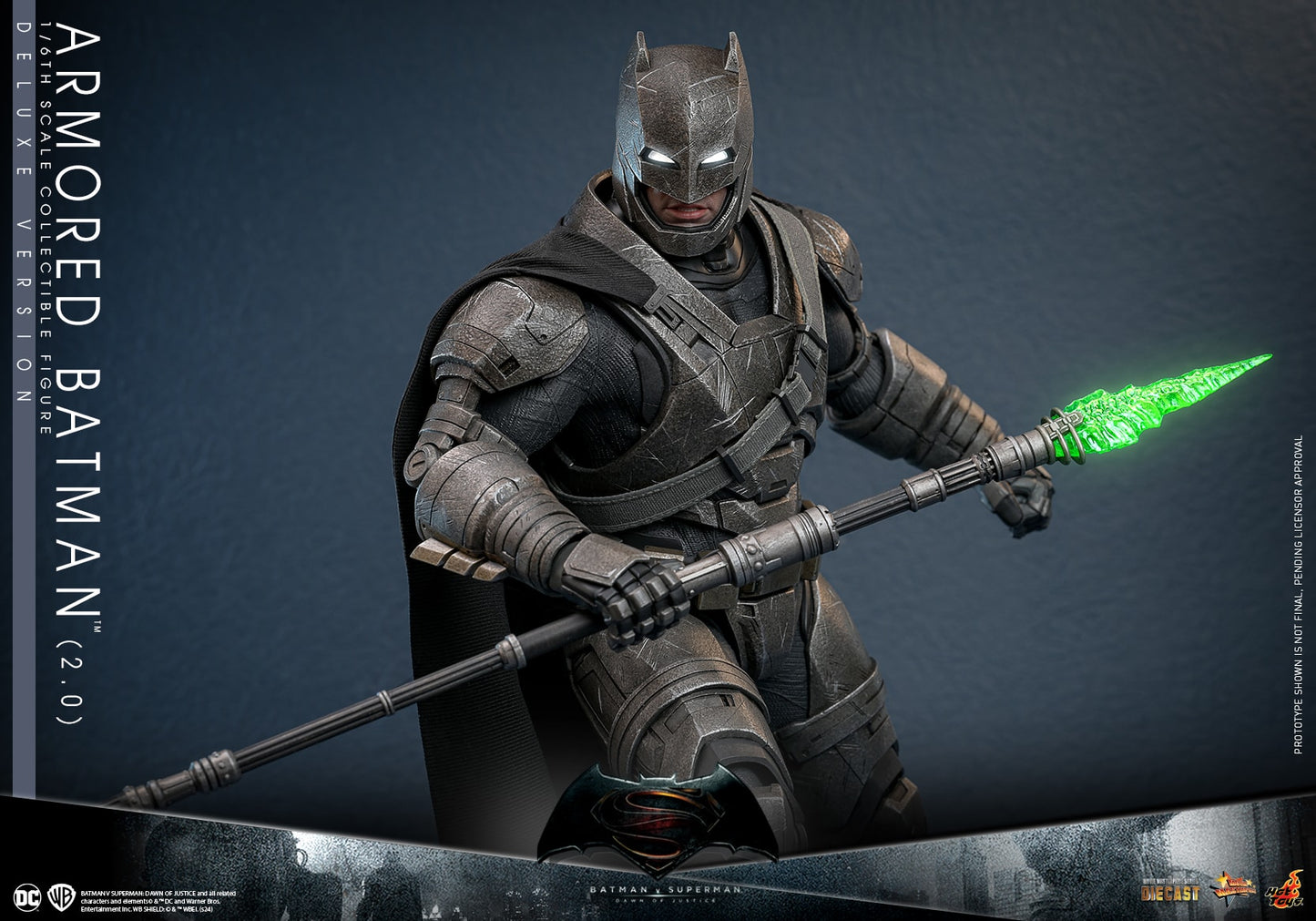 (Preorder) Hot Toys MMS743D63 Batman V Superman Dawn Of Justice [Armored Batman (2.0)] (Deluxe Version) 1/6 Scale Collectible Figure