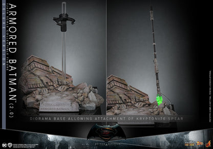 (Preorder) Hot Toys MMS743D63 Batman V Superman Dawn Of Justice [Armored Batman (2.0)] (Deluxe Version) 1/6 Scale Collectible Figure
