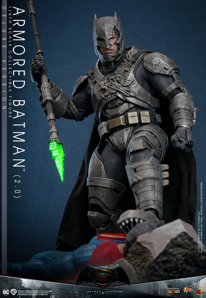(Preorder) Hot Toys MMS743D63 Batman V Superman Dawn Of Justice [Armored Batman (2.0)] (Deluxe Version) 1/6 Scale Collectible Figure