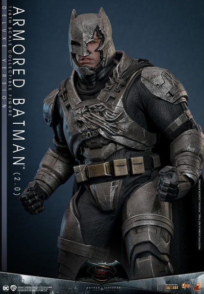 (Preorder) Hot Toys MMS743D63 Batman V Superman Dawn Of Justice [Armored Batman (2.0)] (Deluxe Version) 1/6 Scale Collectible Figure