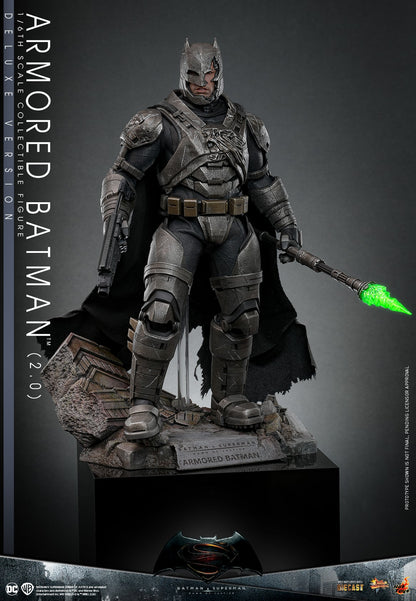 (Preorder) Hot Toys MMS743D63 Batman V Superman Dawn Of Justice [Armored Batman (2.0)] (Deluxe Version) 1/6 Scale Collectible Figure