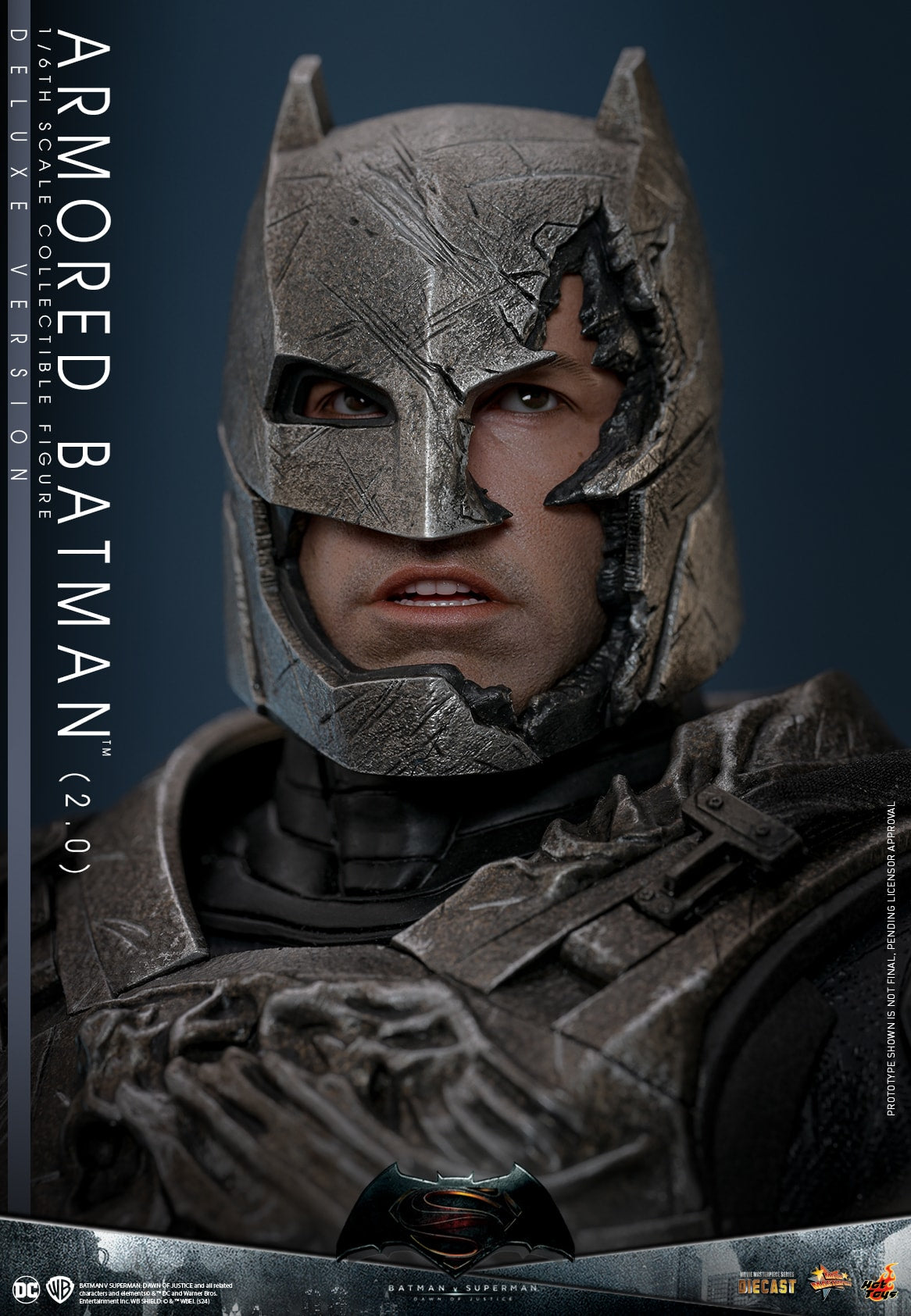(Preorder) Hot Toys MMS743D63 Batman V Superman Dawn Of Justice [Armored Batman (2.0)] (Deluxe Version) 1/6 Scale Collectible Figure