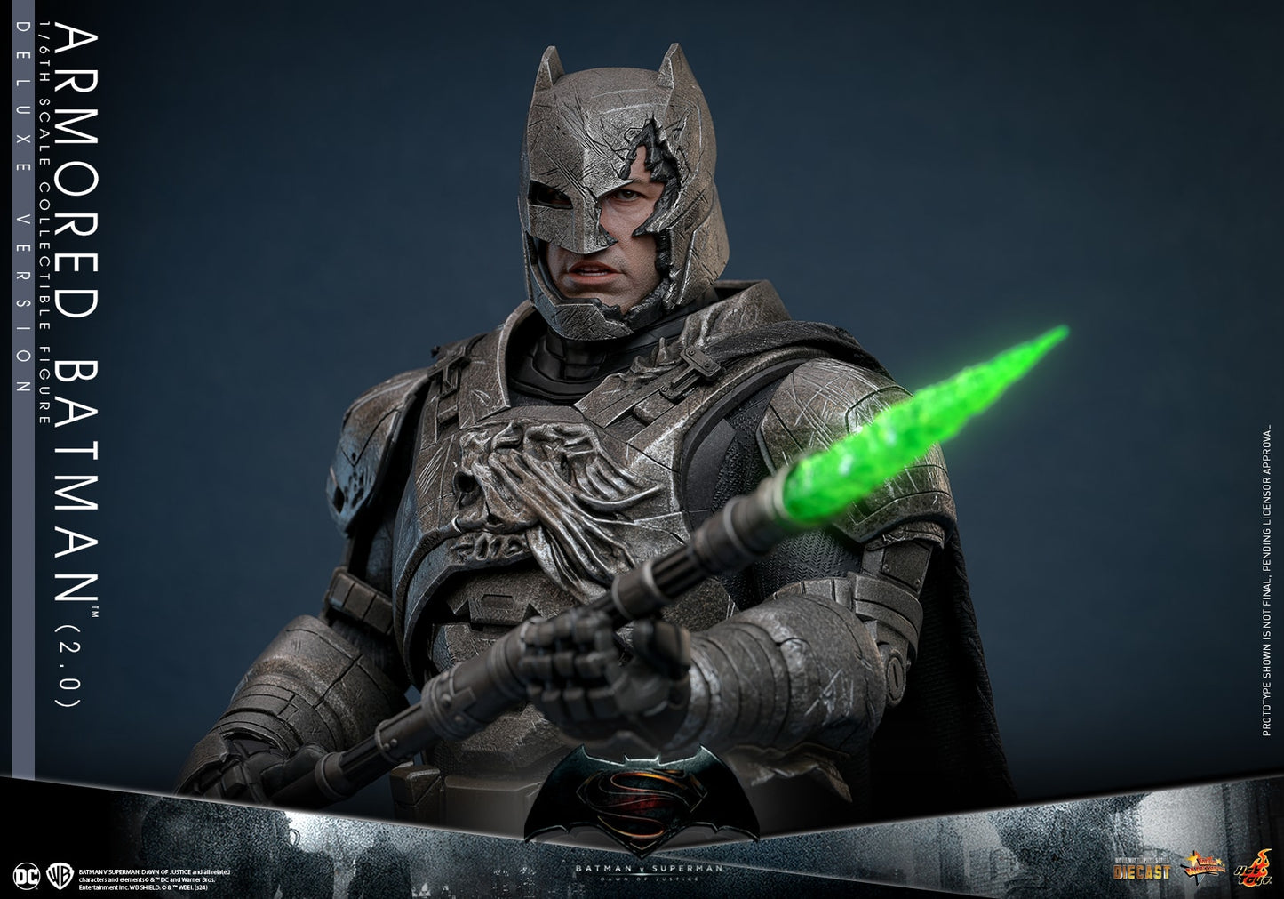 (Preorder) Hot Toys MMS743D63 Batman V Superman Dawn Of Justice [Armored Batman (2.0)] (Deluxe Version) 1/6 Scale Collectible Figure
