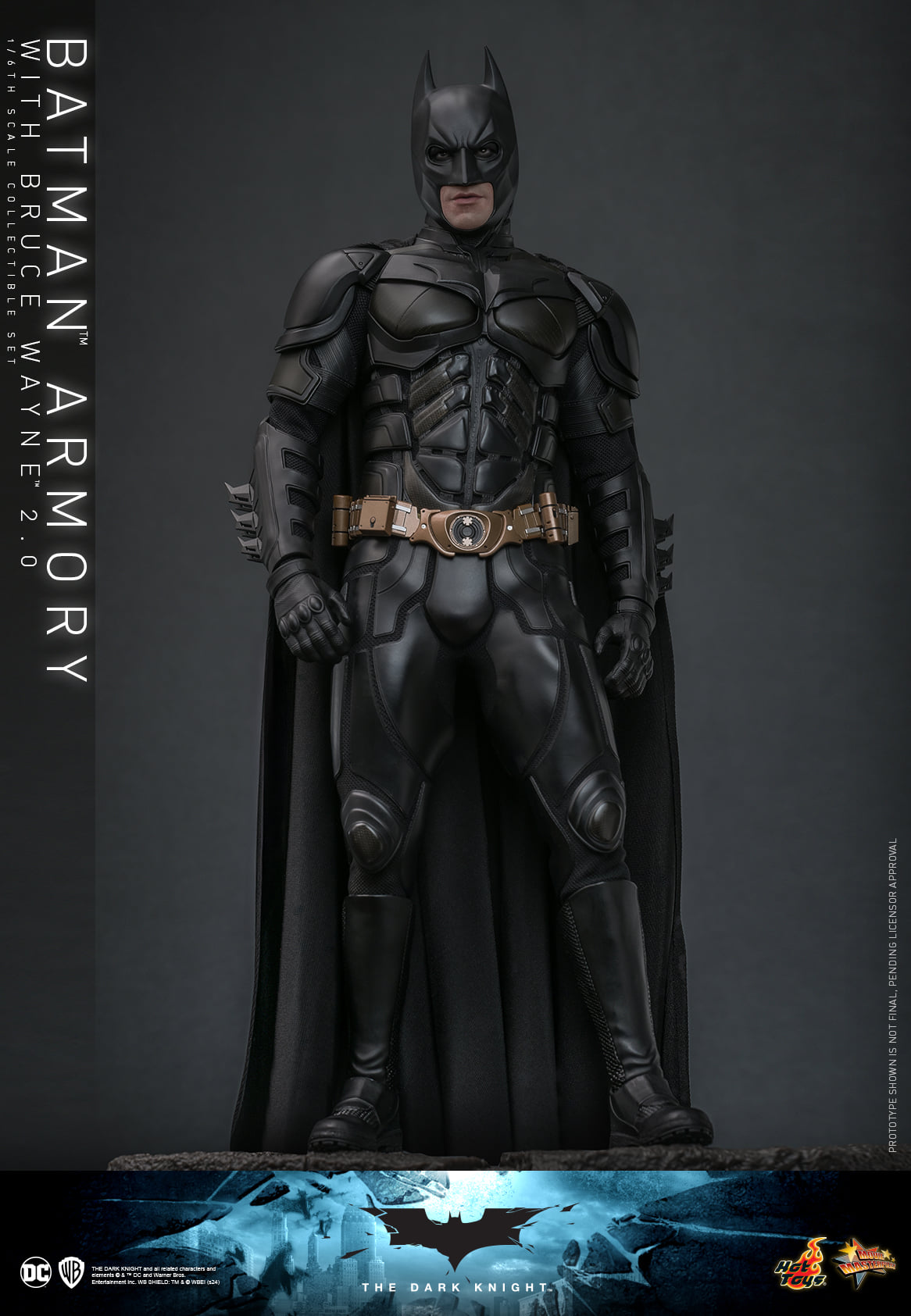(Preorder) Hot Toys MMS750 The Dark Knight [Batman Armory with Bruce Wayne 2.0] 1/6 Scale Collectible Figure