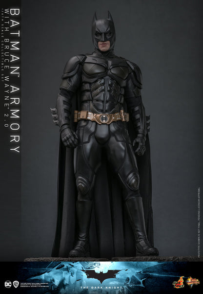 (Preorder) Hot Toys MMS750 The Dark Knight [Batman Armory with Bruce Wayne 2.0] 1/6 Scale Collectible Figure