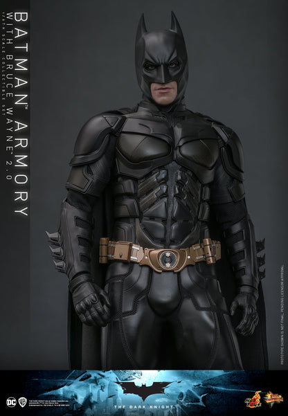 (Preorder) Hot Toys MMS750 The Dark Knight [Batman Armory with Bruce Wayne 2.0] 1/6 Scale Collectible Figure