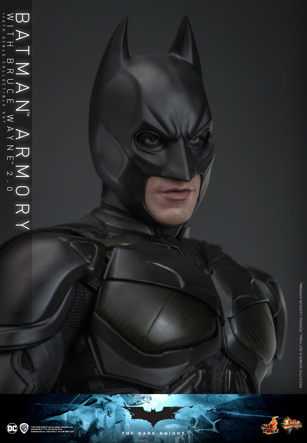 (Preorder) Hot Toys MMS750 The Dark Knight [Batman Armory with Bruce Wayne 2.0] 1/6 Scale Collectible Figure