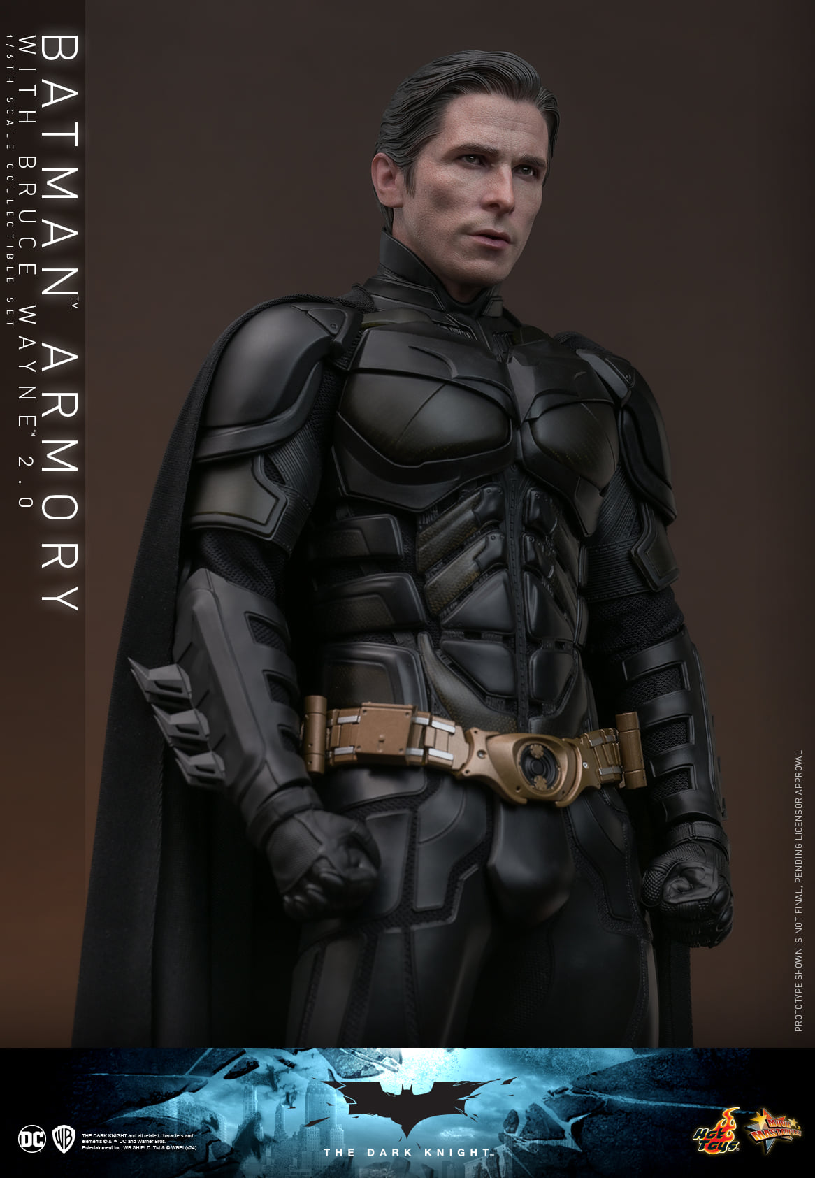 (Preorder) Hot Toys MMS750 The Dark Knight [Batman Armory with Bruce Wayne 2.0] 1/6 Scale Collectible Figure