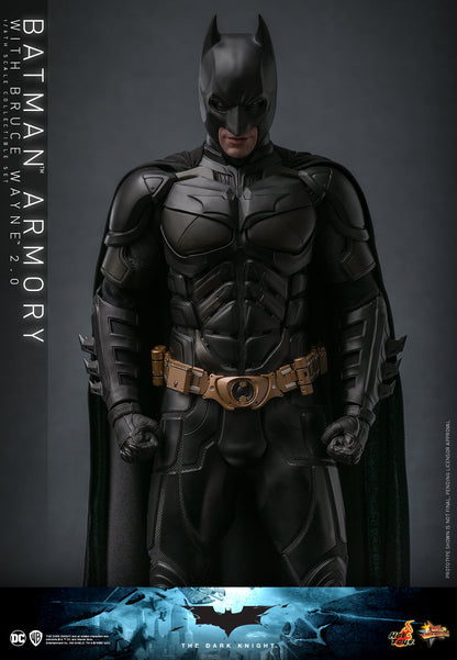 (Preorder) Hot Toys MMS750 The Dark Knight [Batman Armory with Bruce Wayne 2.0] 1/6 Scale Collectible Figure