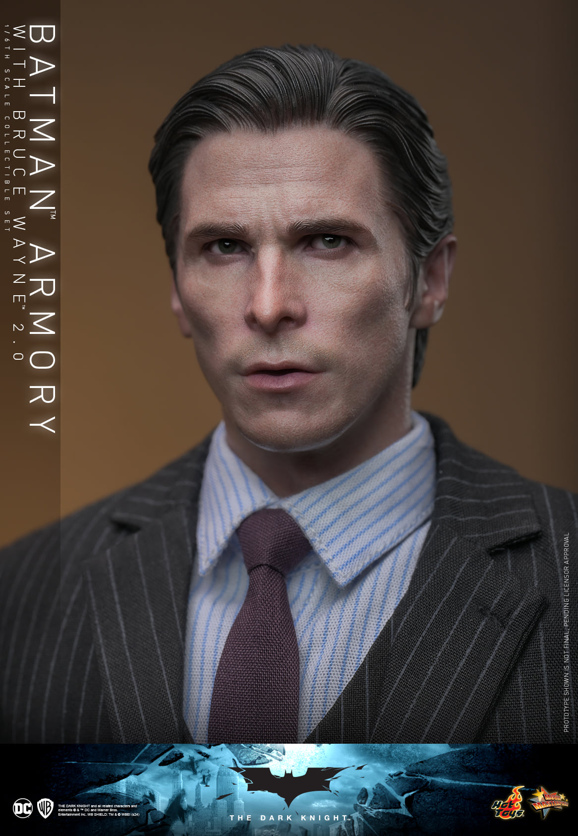 (Preorder) Hot Toys MMS750 The Dark Knight [Batman Armory with Bruce Wayne 2.0] 1/6 Scale Collectible Figure