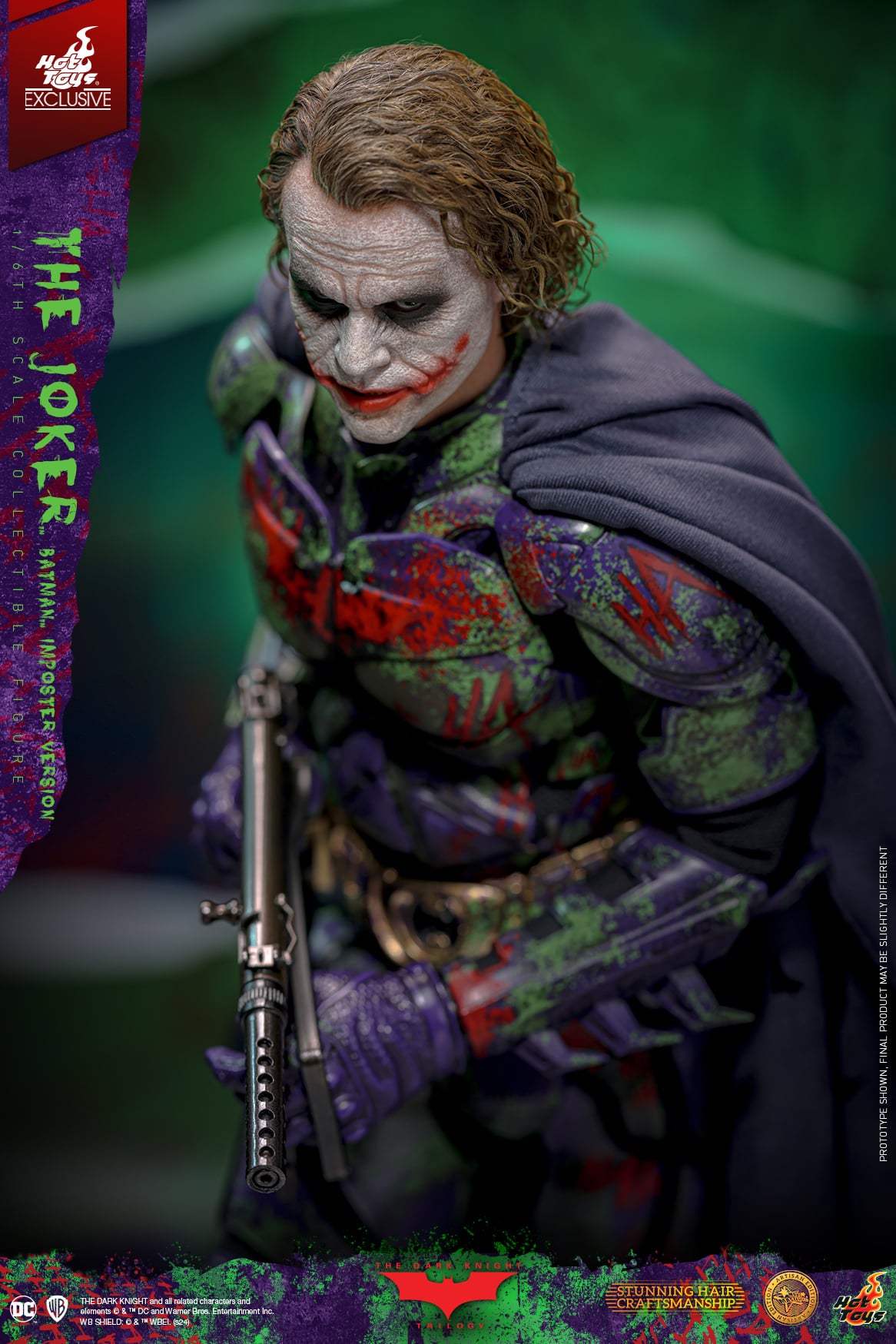 Hot Toys - MMS752 The Dark Knight – The Joker Batman Imposter (Artisan Edition) - 1/6 Scale Collectible Figure