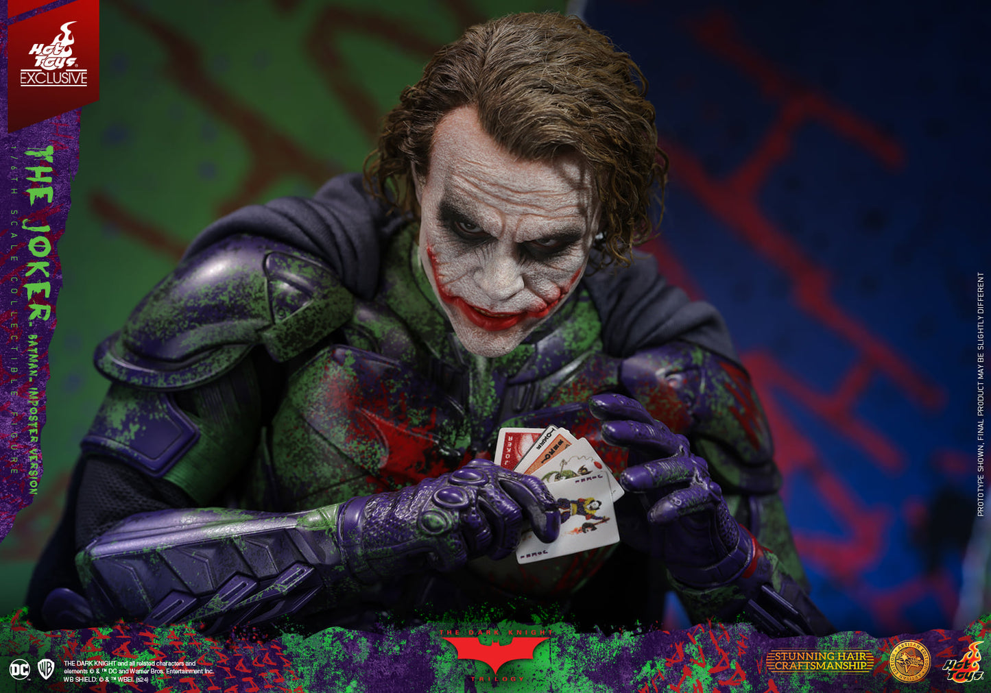 Hot Toys - MMS752 The Dark Knight – The Joker Batman Imposter (Artisan Edition) - 1/6 Scale Collectible Figure