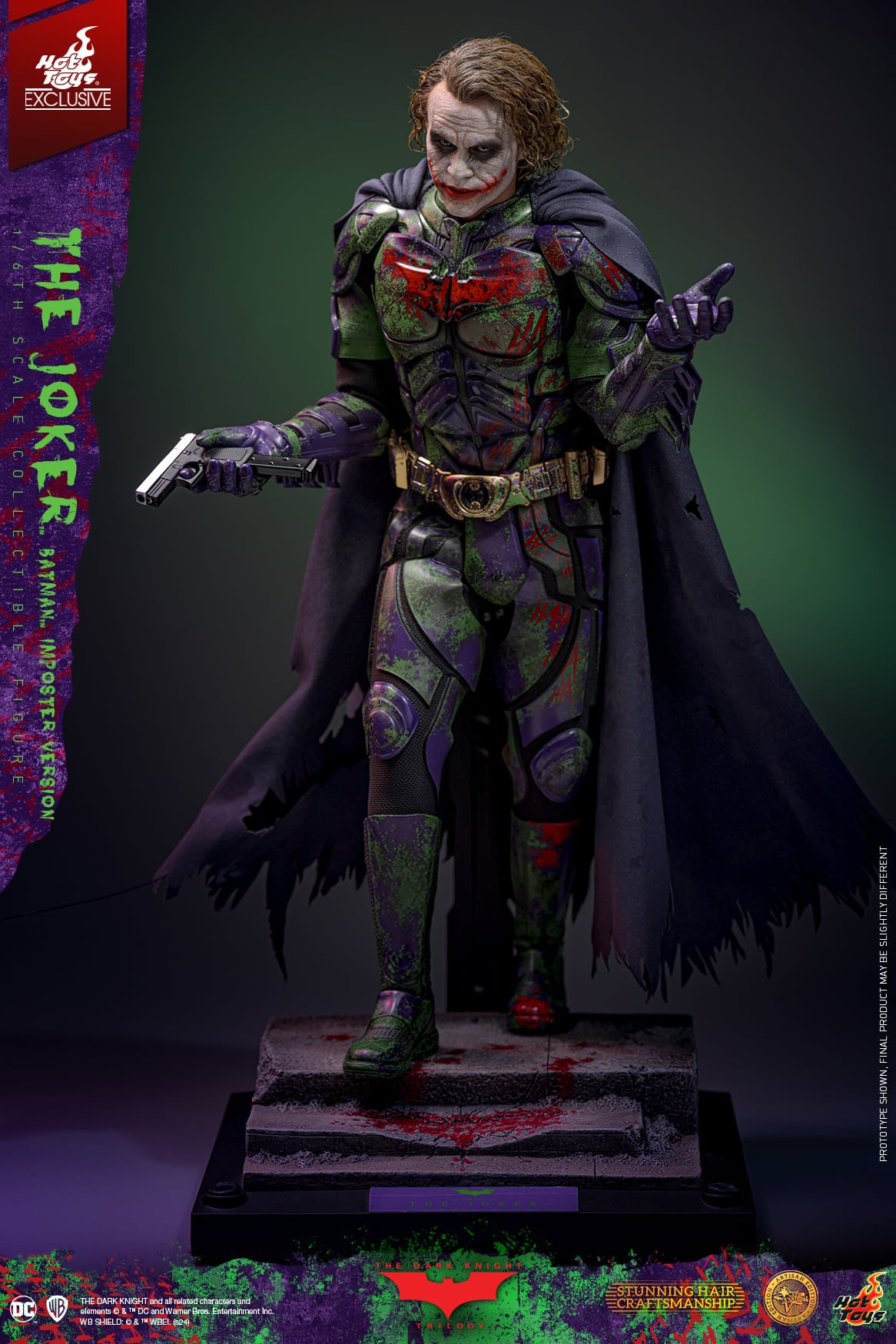 Hot Toys - MMS752 The Dark Knight – The Joker Batman Imposter (Artisan Edition) - 1/6 Scale Collectible Figure