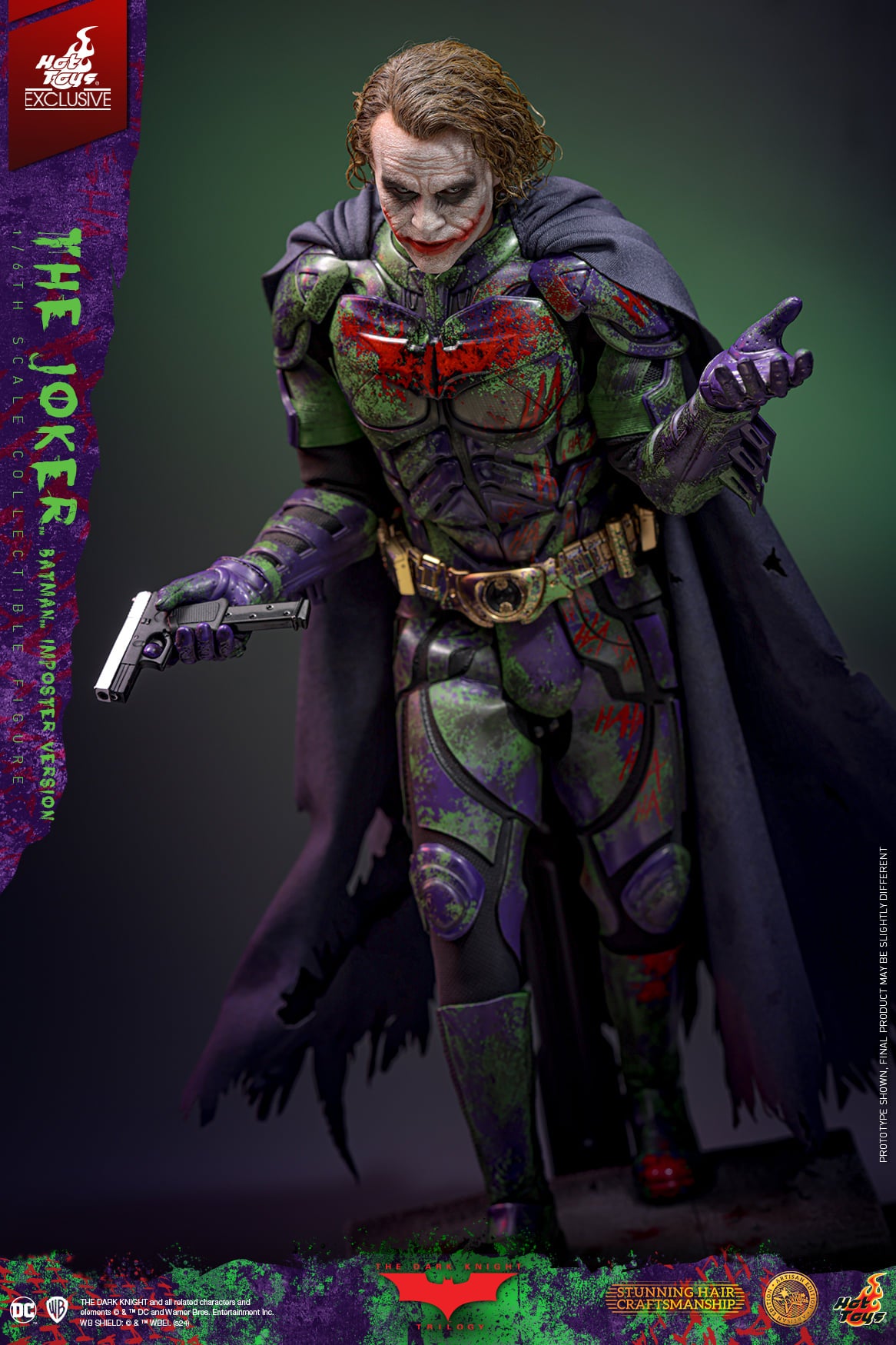 Hot Toys - MMS752 The Dark Knight – The Joker Batman Imposter (Artisan Edition) - 1/6 Scale Collectible Figure
