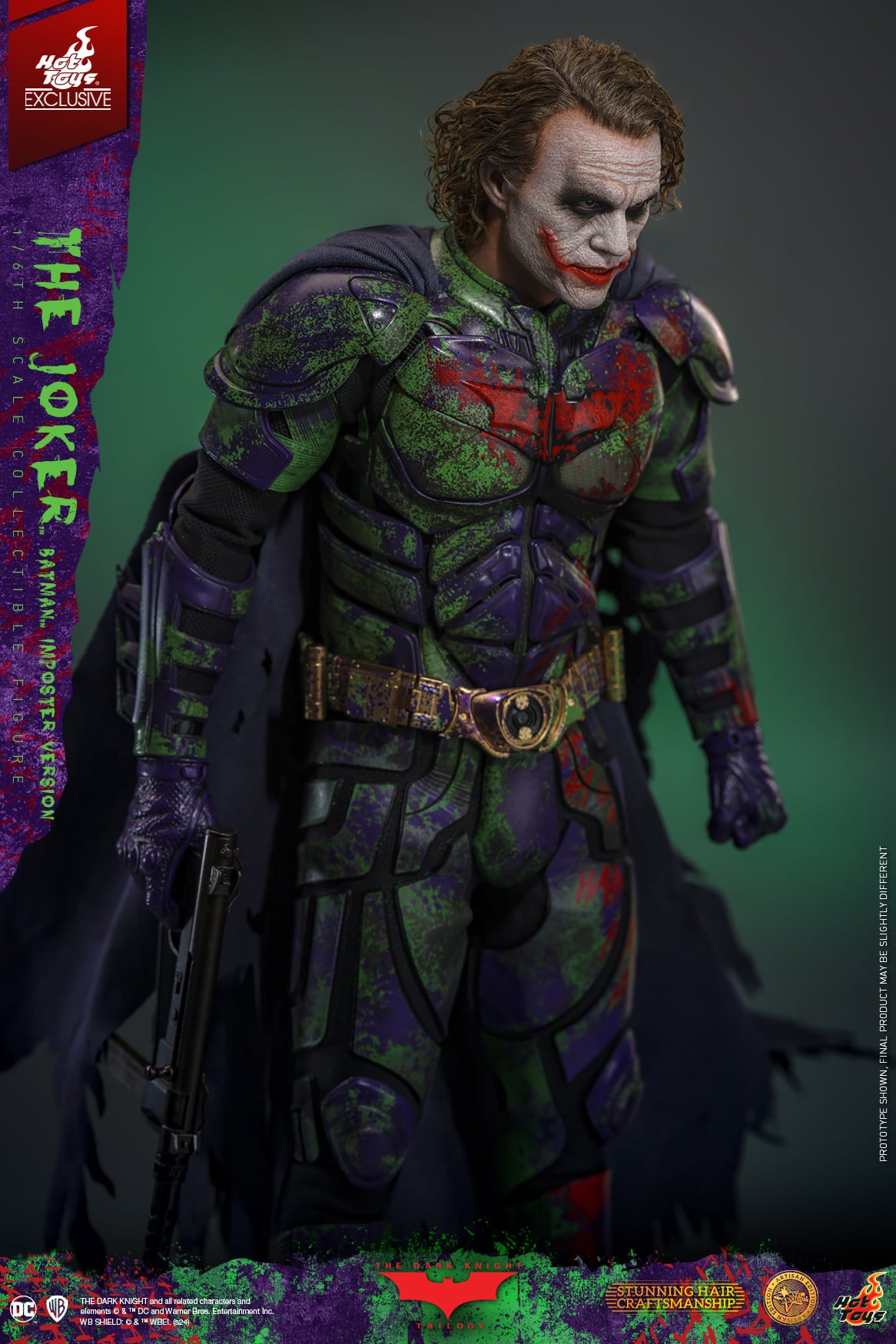 Hot Toys - MMS752 The Dark Knight – The Joker Batman Imposter (Artisan Edition) - 1/6 Scale Collectible Figure