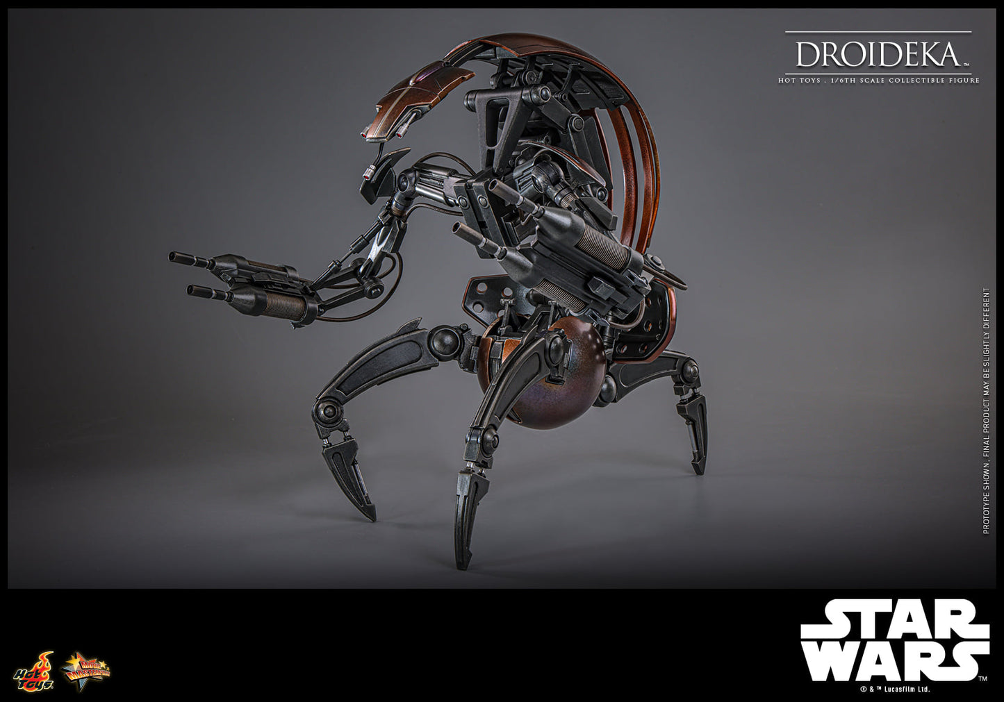 Hot Toys - MMS755 Star Wars I : The Phantom Menace – Droideka - 1/6 Scale Collectible Figure