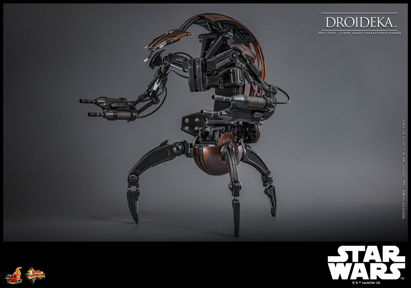 Hot Toys - MMS755 Star Wars I : The Phantom Menace – Droideka - 1/6 Scale Collectible Figure