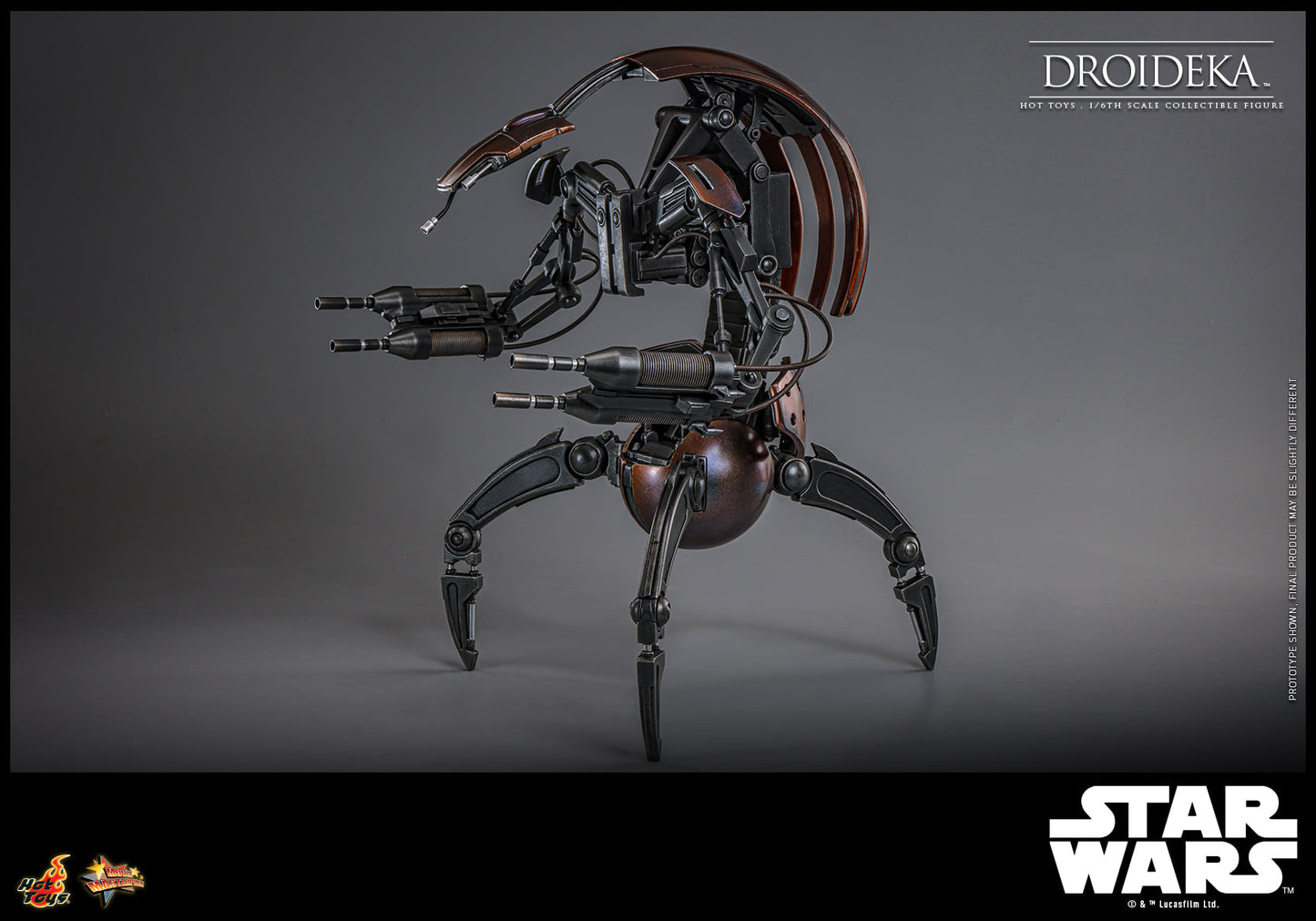 Hot Toys - MMS755 Star Wars I : The Phantom Menace – Droideka - 1/6 Scale Collectible Figure